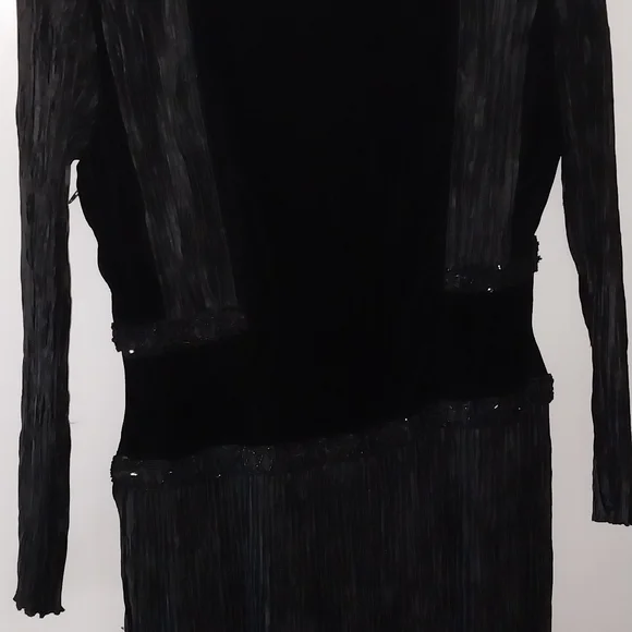 Mary McFadden Couture Vintage Silk Evening Gown - Picture 12 of 14